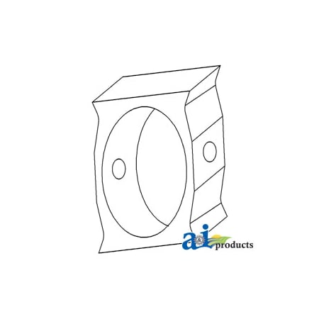 A & I Products Camblock, Hydraulic Pump Rear 1.4" x3.1" x2.9" A-180925M2